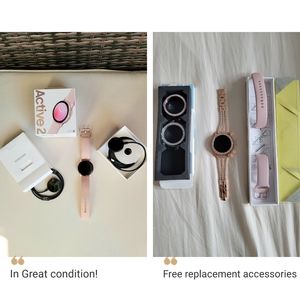 Samsung Galaxy watch Active 2 40mm w/ FREE accessories